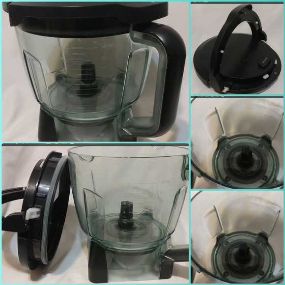EXCELLENT PRE-OWNED CONDITION NINJA BL770 ACCESSORIES  NO MOTOR 64OZ 9 CUP - Picture 3 of 12